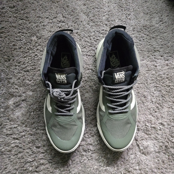 Vans Mte Crosspath Mid Men Size 10.5 Grape Leaf Hiking Shoes 012026 - Picture 2 of 11